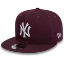 mutsid-lame-punane-snapback-9fifty-essential-new-york-yankees-mlb-new-era