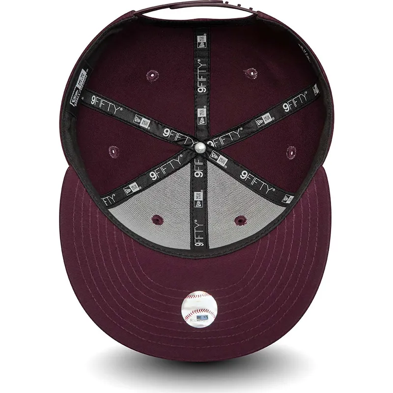 mutsid-lame-punane-snapback-9fifty-essential-new-york-yankees-mlb-new-era