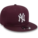 mutsid-lame-punane-snapback-9fifty-essential-new-york-yankees-mlb-new-era