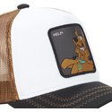 capslab-scooby-doo-help-rel-white-brown-and-black-trucker-hat