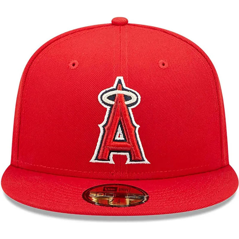 mutsid-lame-punane-liibuv-59fifty-authentic-on-field-los-angeles-angels-mlb-new-era