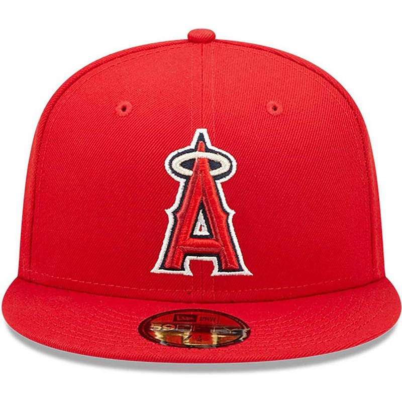 new-era-flat-brim-59fifty-authentic-on-field-los-angeles-angels-mlb-red-fitted-cap