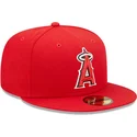 mutsid-lame-punane-liibuv-59fifty-authentic-on-field-los-angeles-angels-mlb-new-era