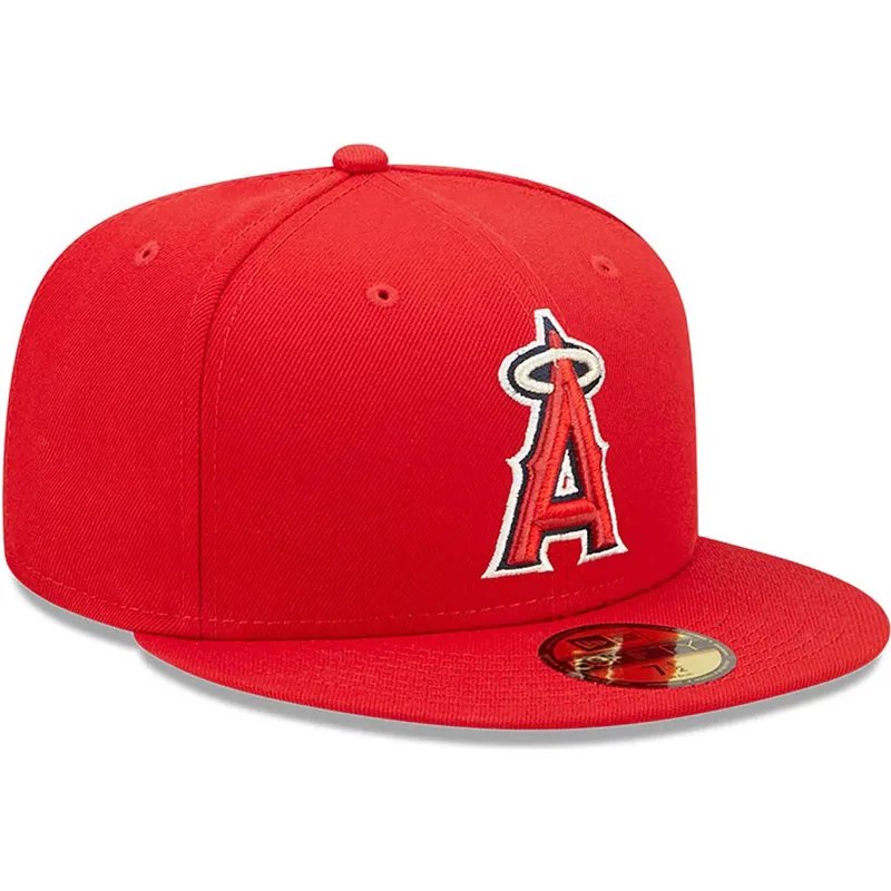 mutsid-lame-punane-liibuv-59fifty-authentic-on-field-los-angeles-angels-mlb-new-era