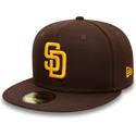 cap-lame-brown-ajustada-59fifty-authentic-on-field-san-diego-padres-mlb-new-era