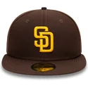 cap-lame-brown-ajustada-59fifty-authentic-on-field-san-diego-padres-mlb-new-era