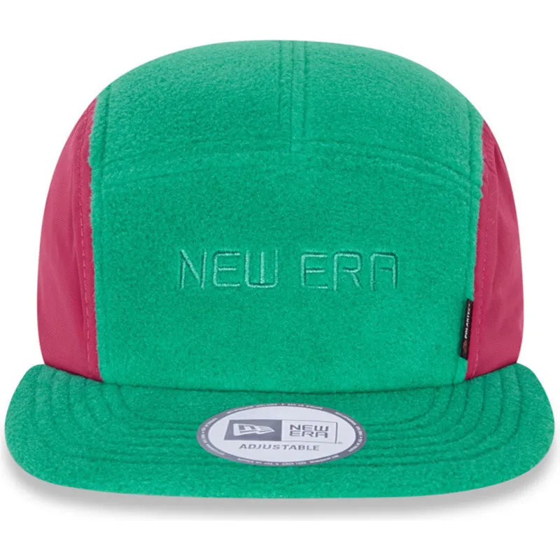 mutsid-lame-roheline-reguleeritav-rosa-camper-polartec-fleece-new-era