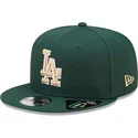 mutsid-lame-roheline-snapback-9fifty-repreve-los-angeles-dodgers-mlb-new-era
