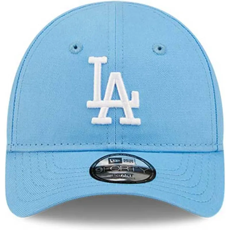 cap-kumer-blue-adjustable-strap-lastele-claro-pequeno-9forty-league-essential-los-angeles-dodgers-mlb-new-era