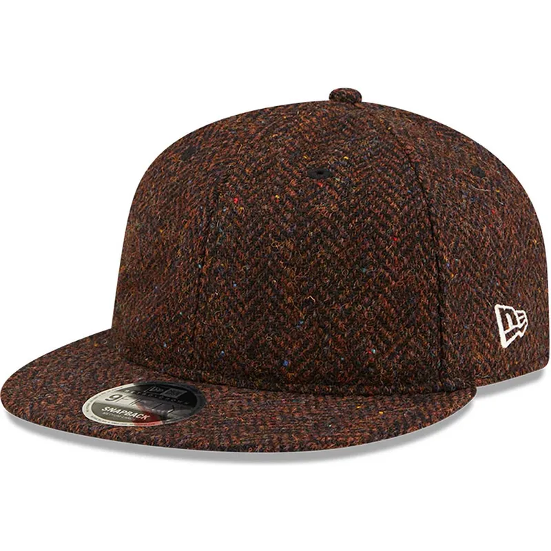 mutsid-lame-pruun-reguleeritav-9fifty-tweed-new-era