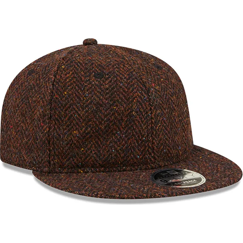 mutsid-lame-pruun-reguleeritav-9fifty-tweed-new-era