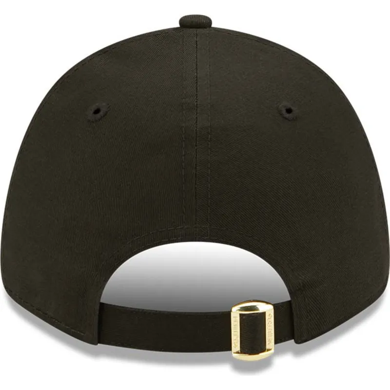 mutsid-kumer-must-reguleeritav-rihm-dorado-9forty-metallic-chicago-bulls-nba-new-era