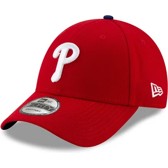 Mütsid kumer punane reguleeritav rihm 9FORTY League Philadelphia Phillies MLB New Era