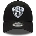mutsid-kumer-must-reguleeritav-9forty-print-infill-brooklyn-nets-nba-new-era