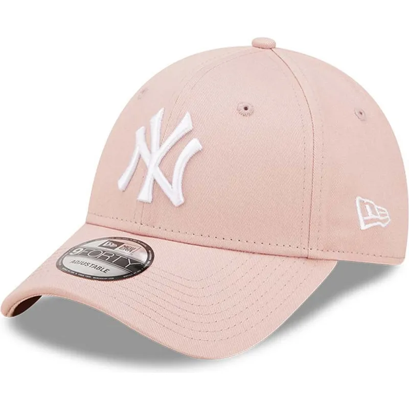 mutsid-kumer-roosa-reguleeritav-9forty-league-essential-new-york-yankees-mlb-new-era