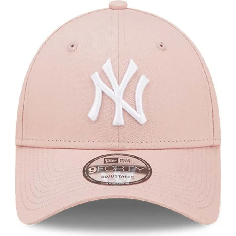 mutsid-kumer-roosa-reguleeritav-9forty-league-essential-new-york-yankees-mlb-new-era