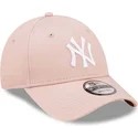 mutsid-kumer-roosa-reguleeritav-9forty-league-essential-new-york-yankees-mlb-new-era