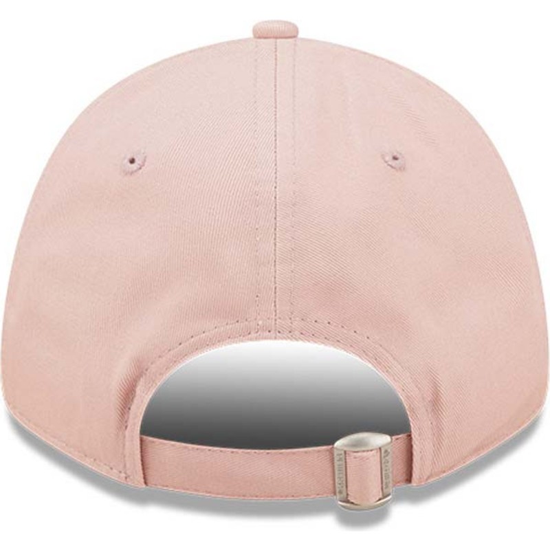 new-era-curved-brim-white-logo-9forty-league-essential-new-york-yankees-mlb-pink-adjustable-cap
