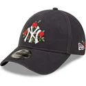 mutsid-kumer-meresinine-reguleeritav-9forty-flower-new-york-yankees-mlb-new-era