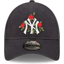 mutsid-kumer-meresinine-reguleeritav-9forty-flower-new-york-yankees-mlb-new-era