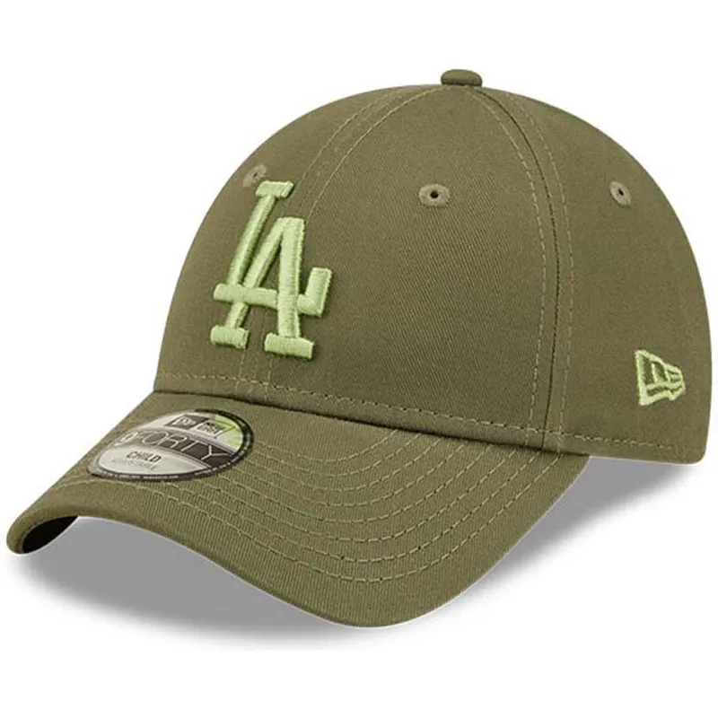 mutsid-kumer-roheline-reguleeritav-lastele-9forty-league-essential-los-angeles-dodgers-mlb-new-era
