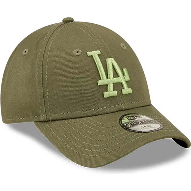 mutsid-kumer-roheline-reguleeritav-lastele-9forty-league-essential-los-angeles-dodgers-mlb-new-era