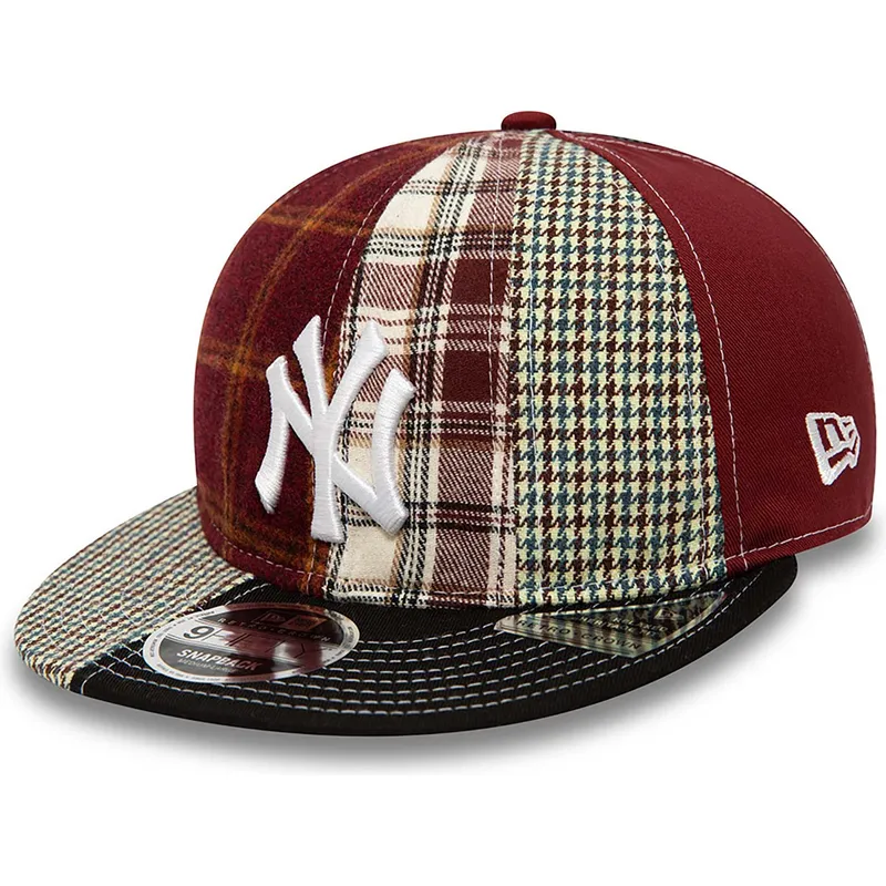 mutsid-lame-punane-reguleeritav-9fifty-patch-panel-new-york-yankees-mlb-new-era