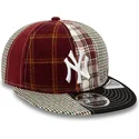 mutsid-lame-punane-reguleeritav-9fifty-patch-panel-new-york-yankees-mlb-new-era