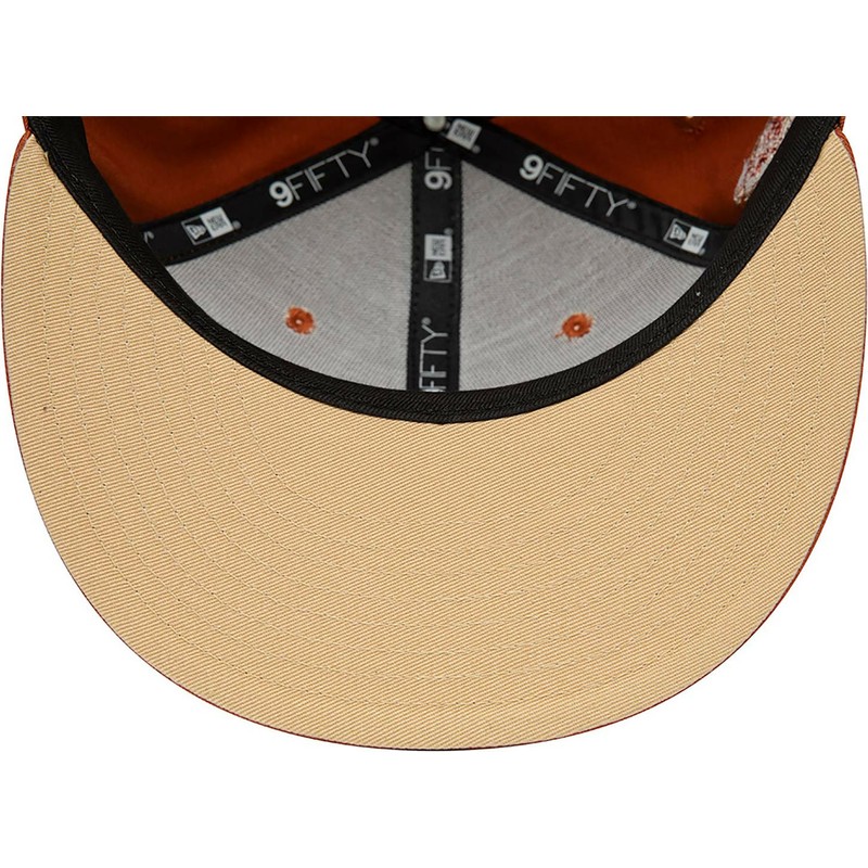 new-era-flat-brim-9fifty-side-patch-detroit-tigers-mlb-brown-snapback-cap