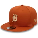 mutsid-lame-pruun-snapback-9fifty-side-patch-detroit-tigers-mlb-new-era