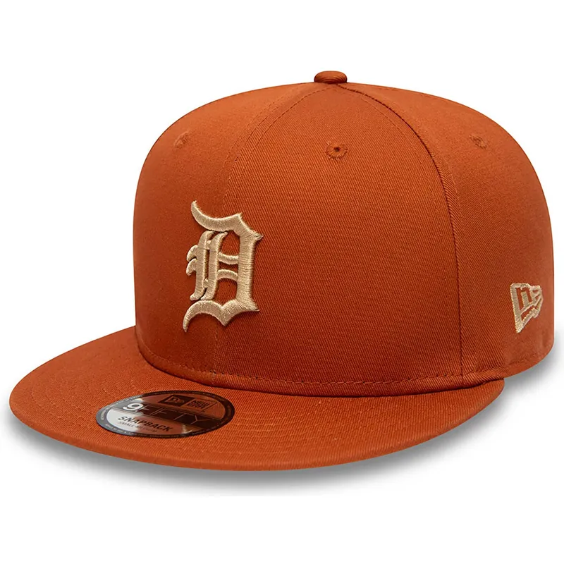 mutsid-lame-pruun-snapback-9fifty-side-patch-detroit-tigers-mlb-new-era