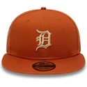 mutsid-lame-pruun-snapback-9fifty-side-patch-detroit-tigers-mlb-new-era