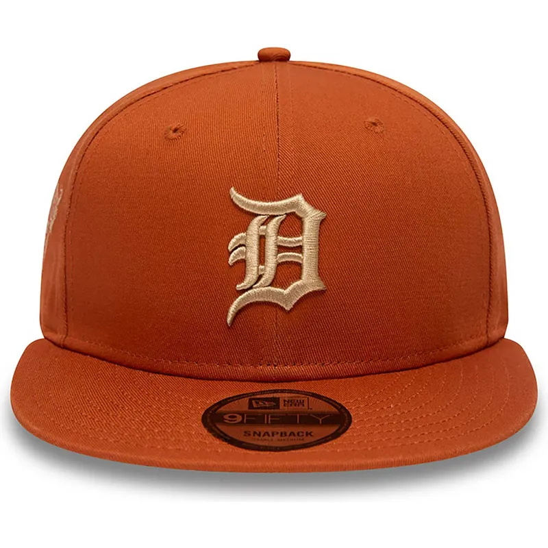 mutsid-lame-pruun-snapback-9fifty-side-patch-detroit-tigers-mlb-new-era