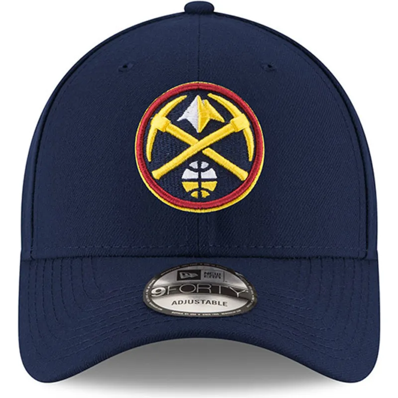 cap-kumer-navy-blue-adjustable-strap-9forty-the-league-denver-nuggets-nba-new-era