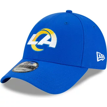 New Era Curved Brim 9FORTY The League Los Angeles Rams NFL Blue Adjustable Cap
