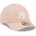 mutsid-kumer-roosa-reguleeritav-lastele-9forty-league-essential-new-york-yankees-mlb-new-era