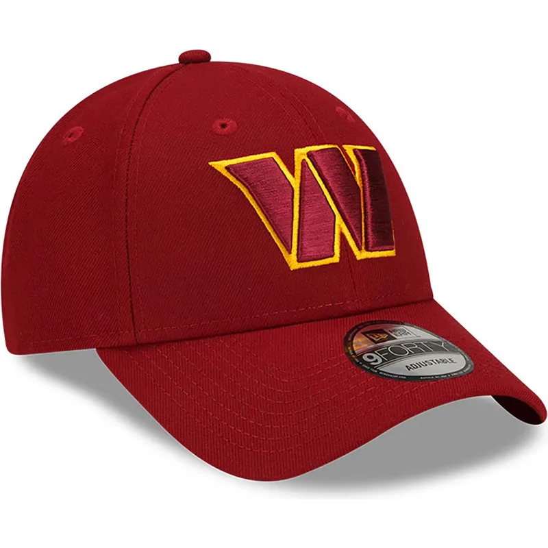 mutsid-kumer-punane-reguleeritav-9forty-the-league-washington-commanders-nfl-new-era