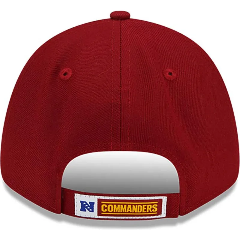 mutsid-kumer-punane-reguleeritav-9forty-the-league-washington-commanders-nfl-new-era