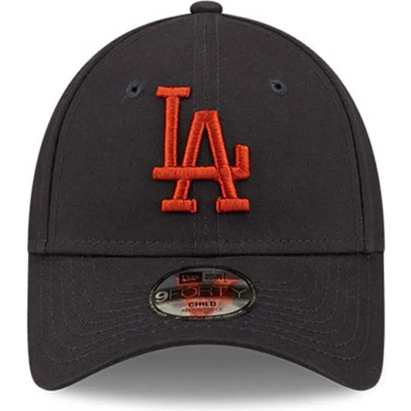 cap-kumer-navy-blue-adjustable-strap-lastele-marron-9forty-league-essential-los-angeles-dodgers-mlb-new-era