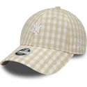 mutsid-kumer-beez-reguleeritav-9forty-gingham-new-york-yankees-mlb-new-era