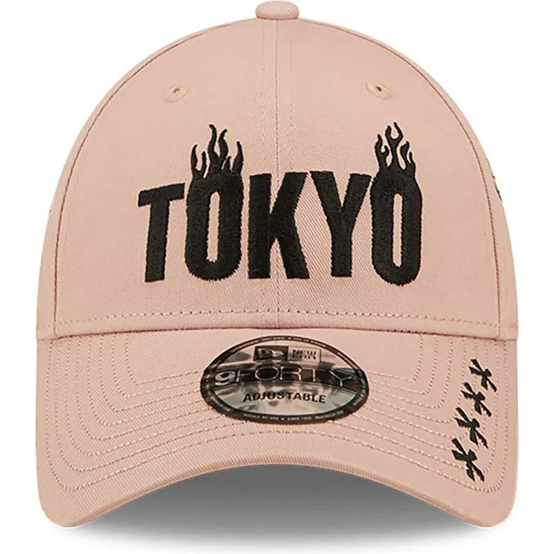 mutsid-kumer-roosa-reguleeritav-tokyo-9forty-graphic-new-era