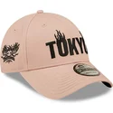 mutsid-kumer-roosa-reguleeritav-tokyo-9forty-graphic-new-era