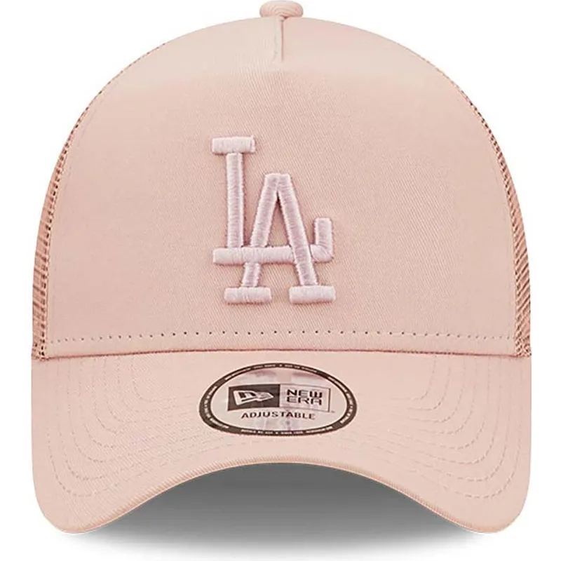 mutsid-kumer-roosa-snapback-a-frame-tonal-mesh-los-angeles-dodgers-mlb-new-era