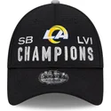 mutsid-kumer-must-reguleeritav-rihm-9forty-super-bowl-champions-lvi-2022-los-angeles-rams-nfl-new-era