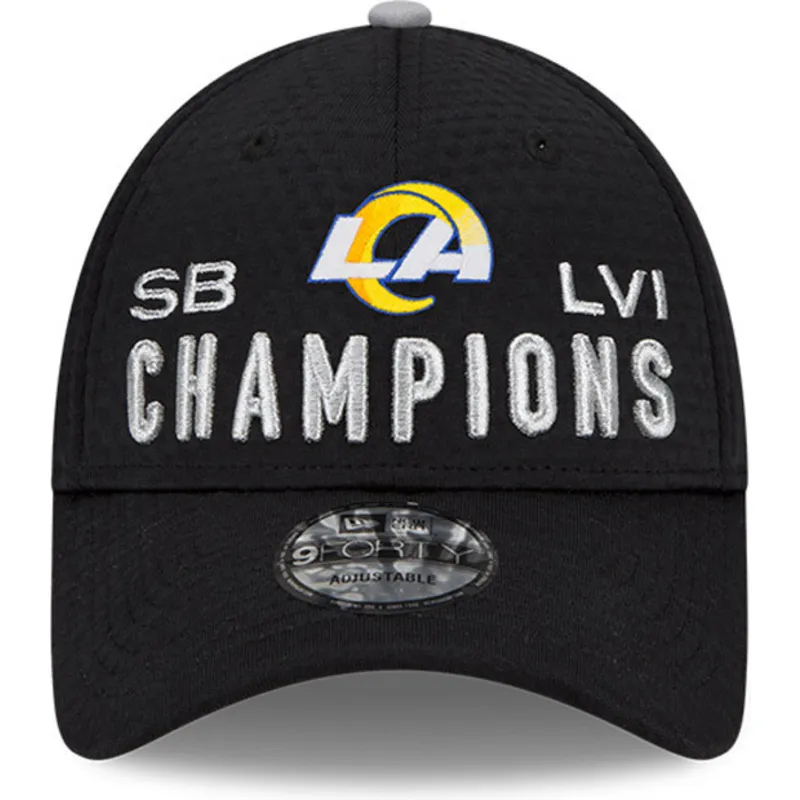 mutsid-kumer-must-reguleeritav-9forty-super-bowl-champions-lvi-2022-los-angeles-rams-nfl-new-era