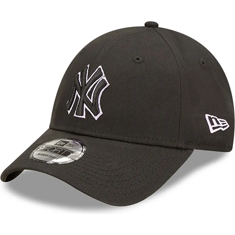 mutsid-kumer-must-reguleeritav-9forty-team-outline-new-york-yankees-mlb-new-era