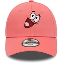 mutsid-kumer-roosa-reguleeritav-lastele-9forty-spongebob-ja-patrick-taht-new-era