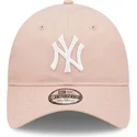 cap-kumer-pink-adjustable-strap-9twenty-league-essential-new-york-yankees-mlb-new-era
