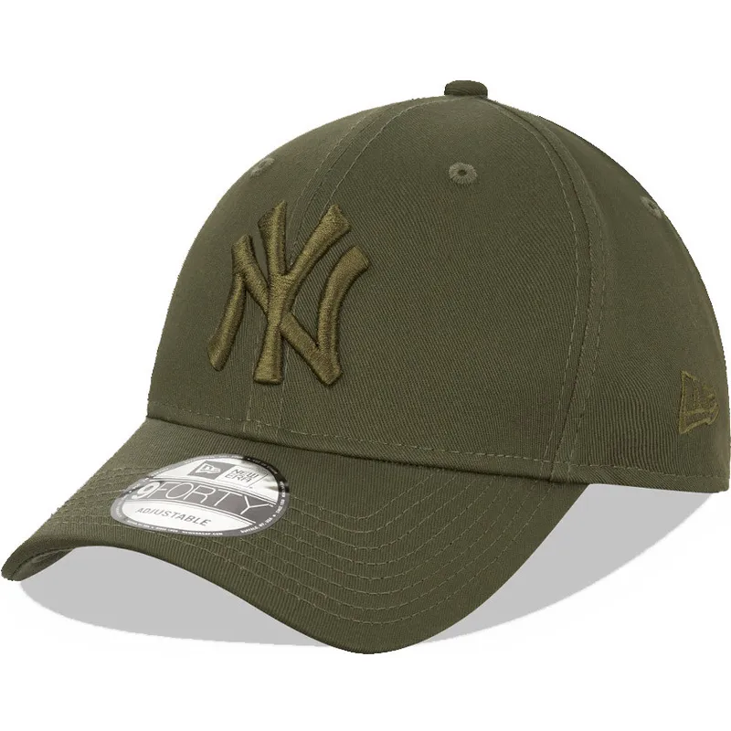 mutsid-kumer-roheline-snapback-9forty-league-essential-new-york-yankees-mlb-new-era