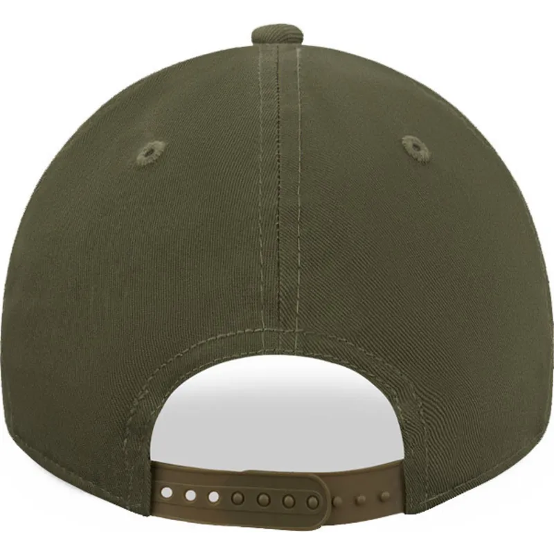 mutsid-kumer-roheline-snapback-9forty-league-essential-new-york-yankees-mlb-new-era